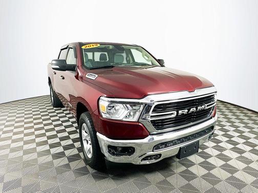 Red 2019 RAM 1500 Big Horn