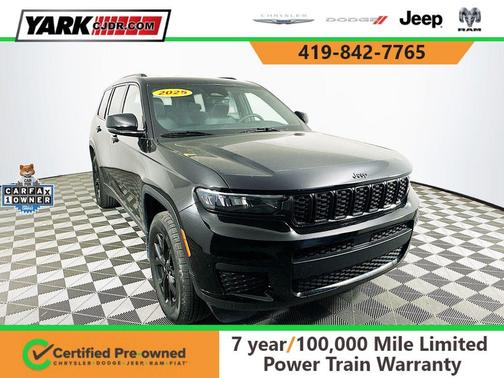 Black 2025 Jeep Grand Cherokee L Laredo