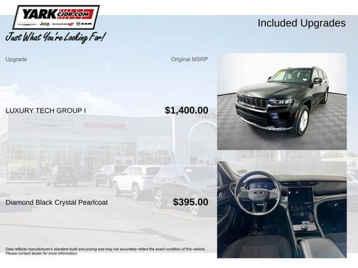 Black 2022 Jeep Grand Cherokee L Laredo