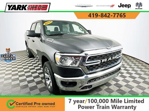 Gray 2022 RAM 1500 Big Horn