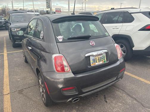 Gray 2015 FIAT 500 Sport