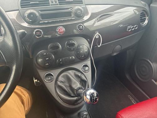 Gray 2015 FIAT 500 Sport