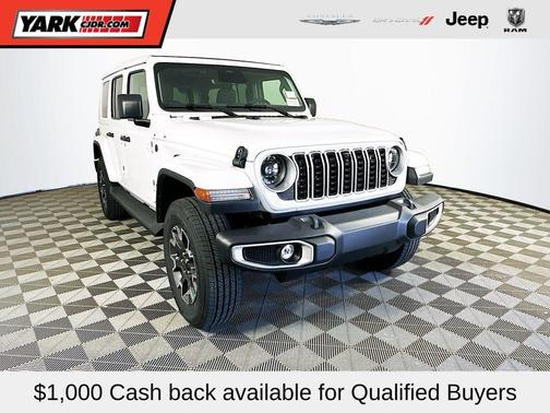 White 2026 Jeep Wrangler Sahara
