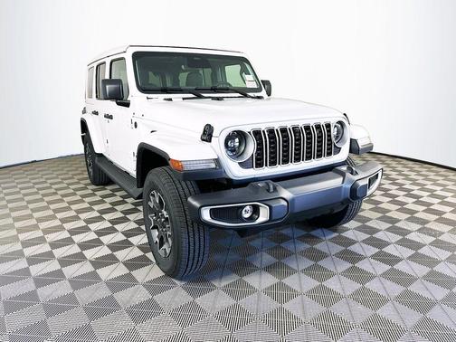 White 2026 Jeep Wrangler Sahara