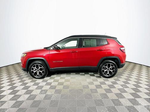 Red 2025 Jeep Compass Limited