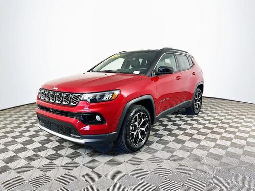 Red 2025 Jeep Compass Limited