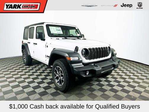 White 2026 Jeep Wrangler Sport