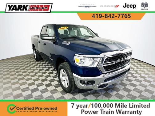 Blue 2022 RAM 1500 Big Horn