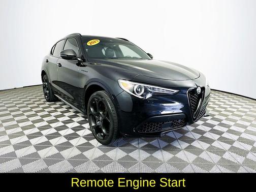 Black 2023 Alfa Romeo Stelvio Ti