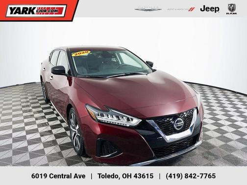 Carnelian Red 2020 Nissan Maxima 3.5 S