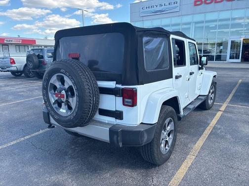 White 2017 Jeep Wrangler Unlimited Sahara