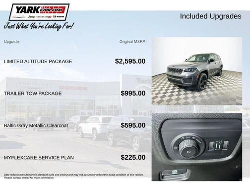 Gray 2026 Jeep Grand Cherokee Limited