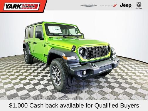 Green 2026 Jeep Wrangler Sport