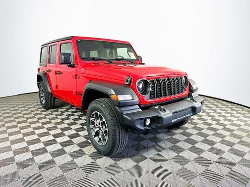 Red 2026 Jeep Wrangler Sport