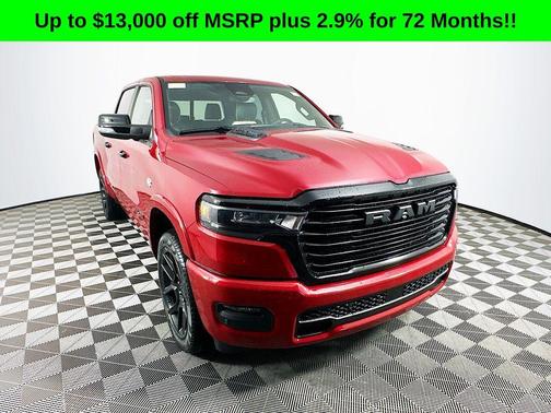 Red 2026 RAM 1500 Laramie