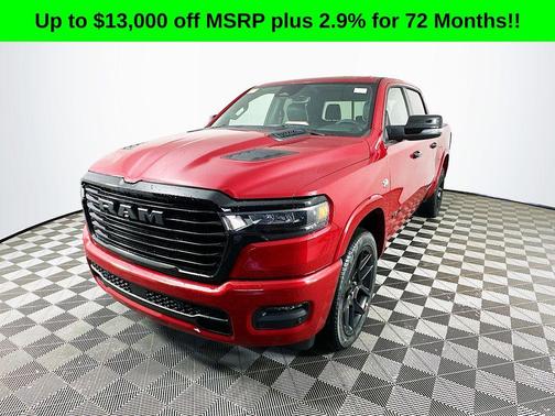 Red 2026 RAM 1500 Laramie