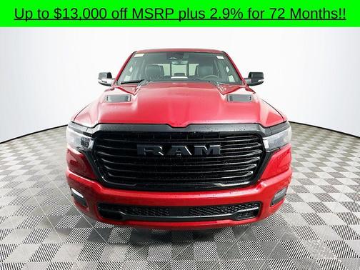 Red 2026 RAM 1500 Laramie
