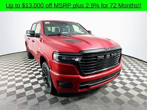 Red 2026 RAM 1500 Laramie