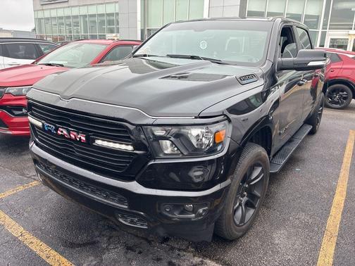 Black 2021 RAM 1500 Big Horn