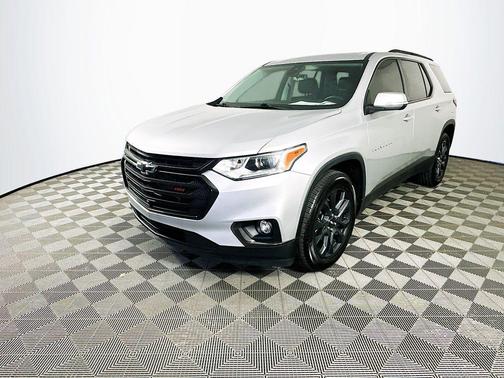 Silver 2021 Chevrolet Traverse RS