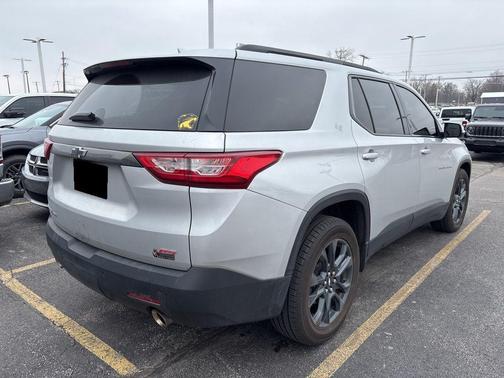 Silver 2021 Chevrolet Traverse RS