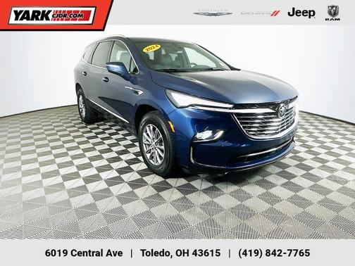 Blue 2024 Buick Enclave Essence