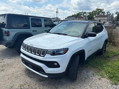 White 2025 Jeep Compass Limited