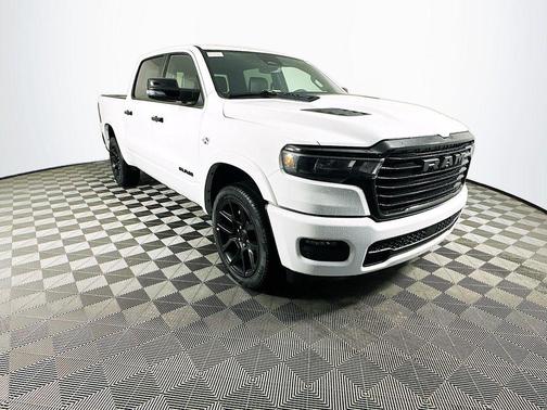 White 2026 RAM 1500 Laramie