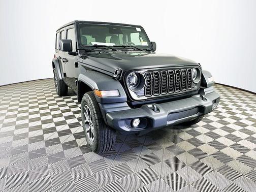 Black 2026 Jeep Wrangler Sport