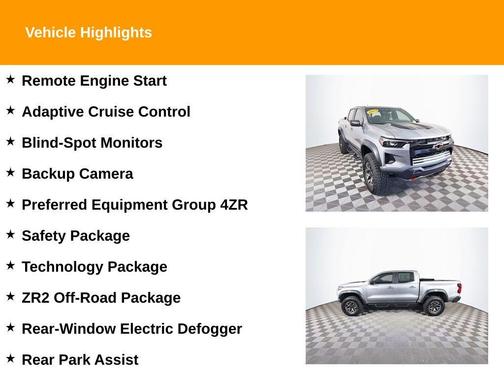 Gray 2024 Chevrolet Colorado ZR2