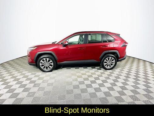 Red 2023 Toyota RAV4 XLE Premium