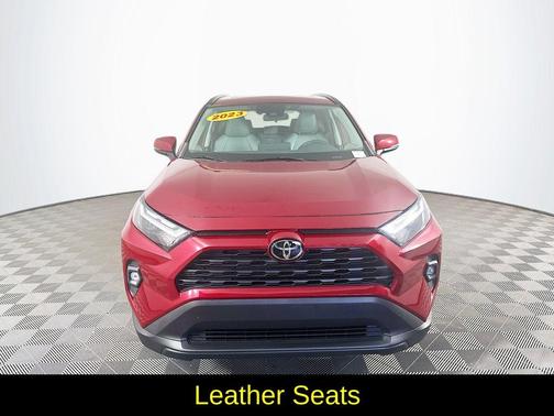 Red 2023 Toyota RAV4 XLE Premium