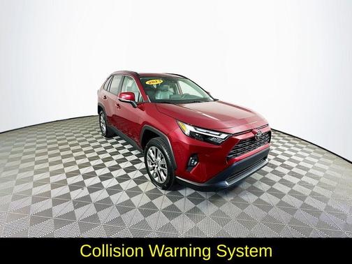 Red 2023 Toyota RAV4 XLE Premium