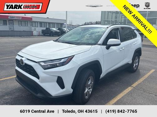 White 2023 Toyota RAV4 XLE