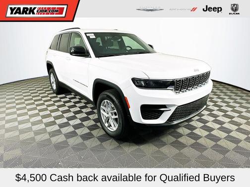 White 2026 Jeep Grand Cherokee Laredo