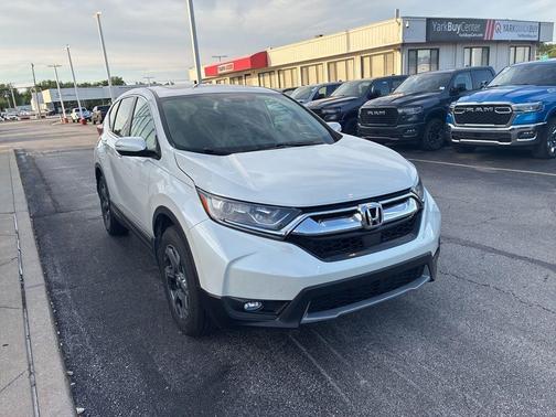 White 2017 Honda CR-V EX-L