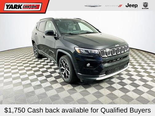 Black 2026 Jeep Compass Limited