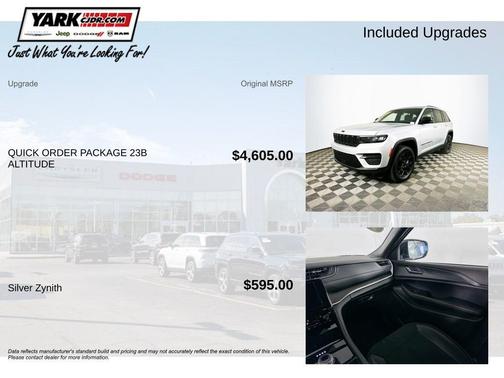 Silver 2025 Jeep Grand Cherokee Laredo