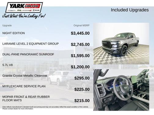 Gray 2026 RAM 1500 Laramie