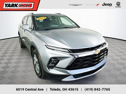 Gray 2024 Chevrolet Blazer LT