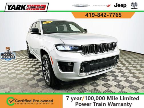 Silver 2025 Jeep Grand Cherokee L Overland