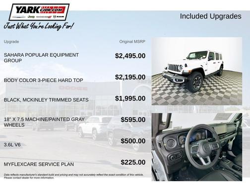 White 2026 Jeep Wrangler Sahara