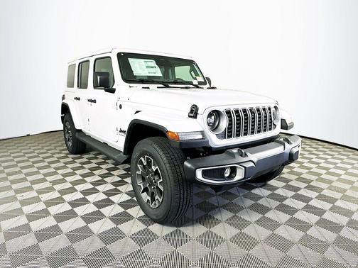 White 2026 Jeep Wrangler Sahara