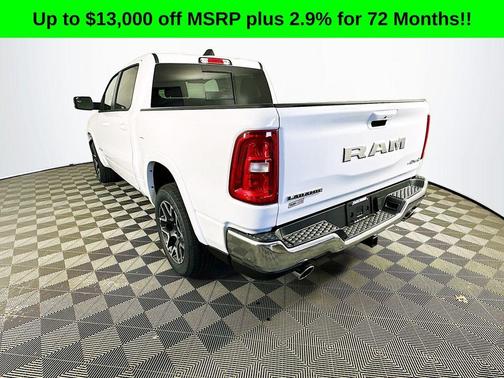 White 2026 RAM 1500 Laramie