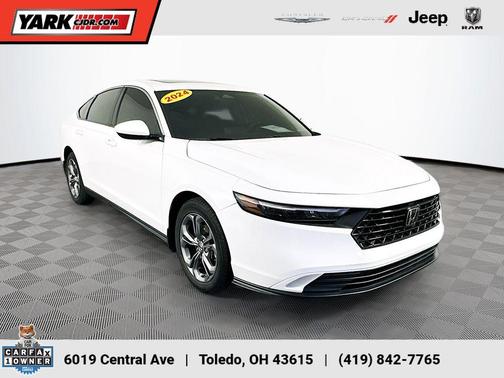 White 2024 Honda Accord EX