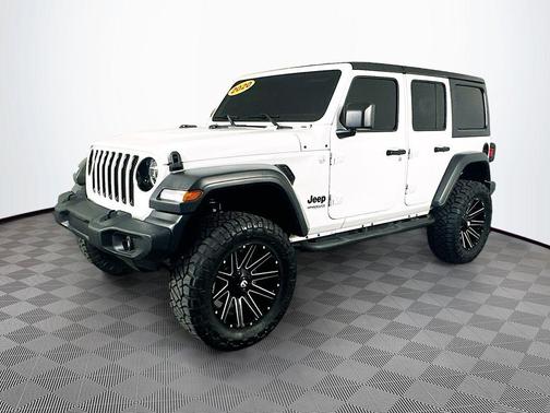 White 2020 Jeep Wrangler Unlimited Sport Altitude