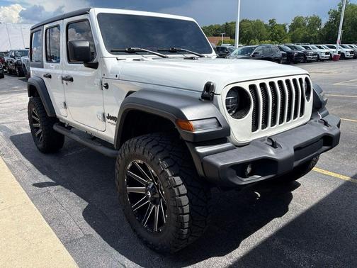 White 2020 Jeep Wrangler Unlimited Sport Altitude