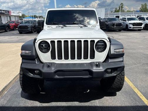 White 2020 Jeep Wrangler Unlimited Sport Altitude