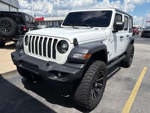 White 2020 Jeep Wrangler Unlimited Sport Altitude