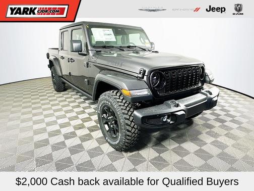 Gray 2026 Jeep Gladiator Sport